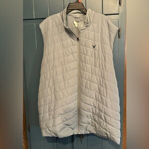 Callaway Gray Quilted Vest